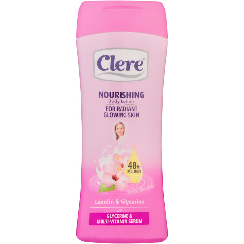 Clere Lanolin & Glycerine Hand & Body Lotion 400ml