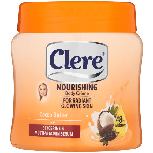 Clere Cocoa Butter Body Creme 500ml