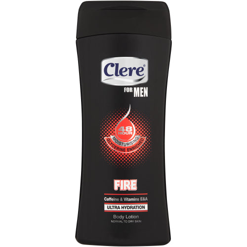 Clere for Men Fire Body Lotion 400ml