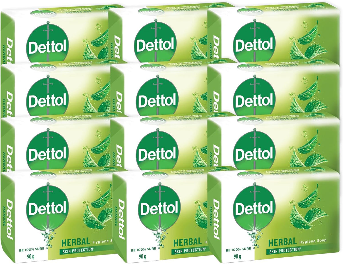 Dettol Herbal Bar Soap 175g  x  12