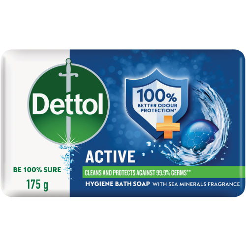 Dettol Active Bar Soap 175g