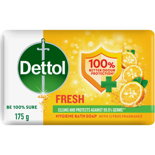 Dettol Fresh Bar Soap 175g