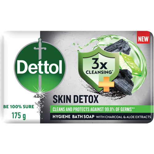 Dettol Skin Detox Bar Soap 175g