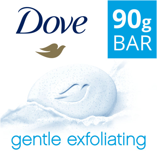 Dove Gentle Exfoliating Soap Bar 90g