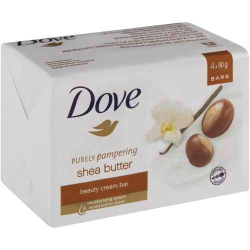 Dove Shea Butter Soap Bar 90g  x 4