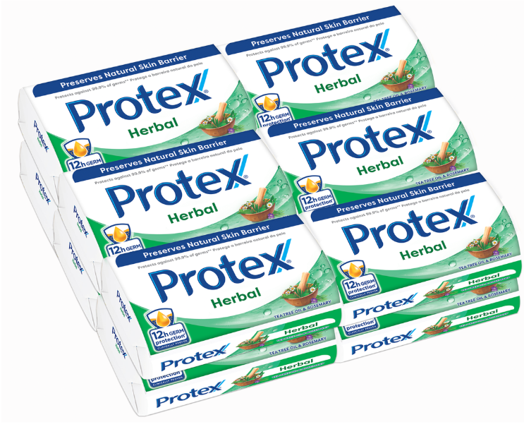 Protex Herbal Bar Soap 175g x 12