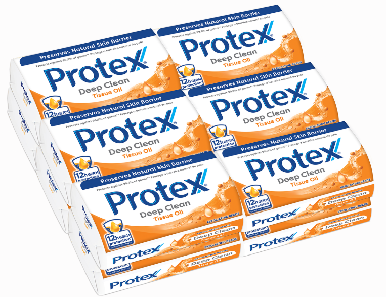 Protex Tissue Oil Bar Soap 175g  x 12