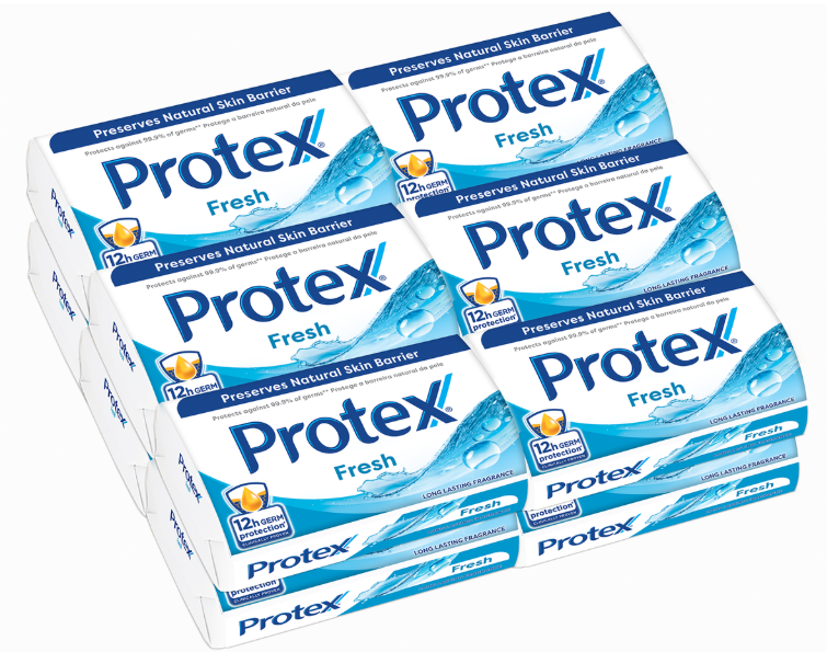 Protex Fresh Bar Soap 175g  x 12