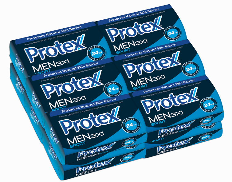 Protex Men Sport Bar Soap 175g  x  12