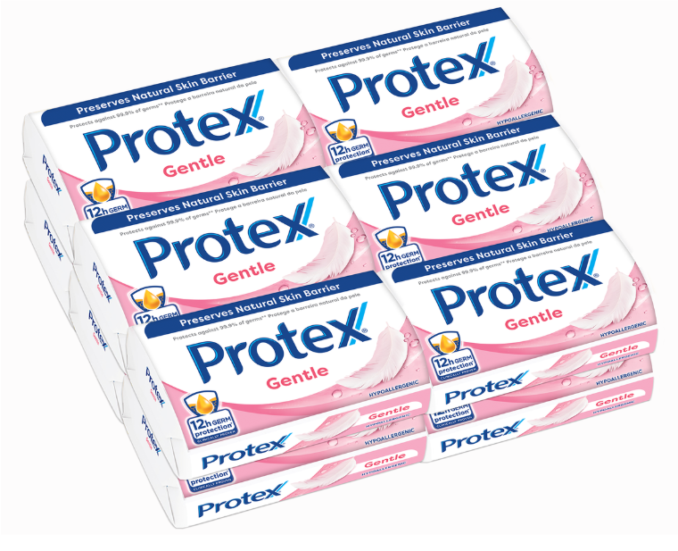Protex Gentle Bar Soap 175g  x  12