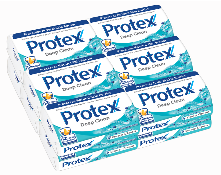 Protex Deep Clean Bar Soap 175g x 12