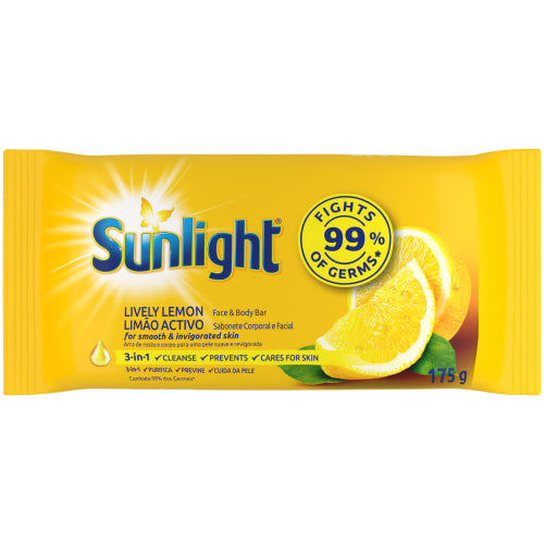 Sunlight Lively Lemon Bar Soap 175g