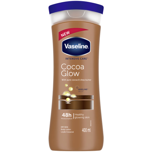 Vaseline Cocoa Glow Hand and Body Lotion 400ml
