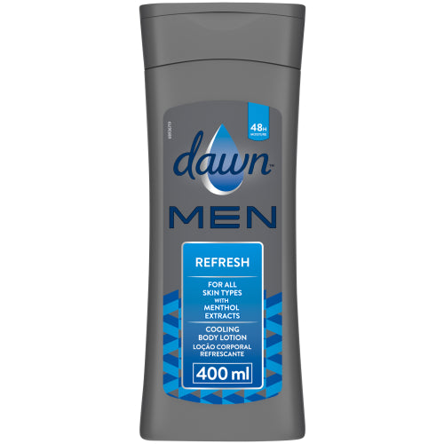 Dawn Men Refresh Cooling Hand and Body Lotion 400ml