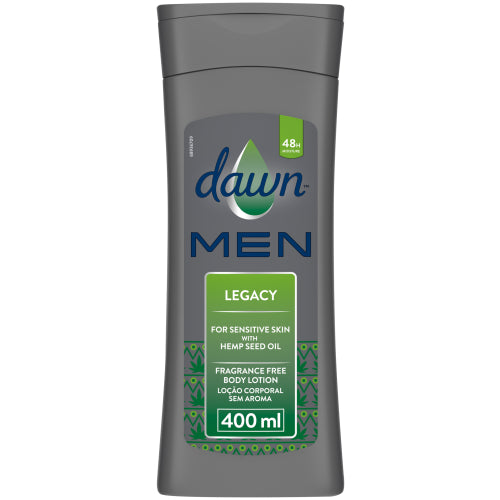 Dawn Men Legacy Sensitive Hand and Body Lotion 400ml