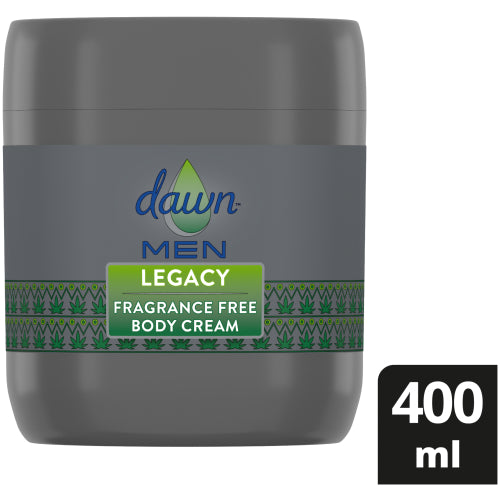 Dawn Men Legacy Sensitive Hand and Body Cream 400ml