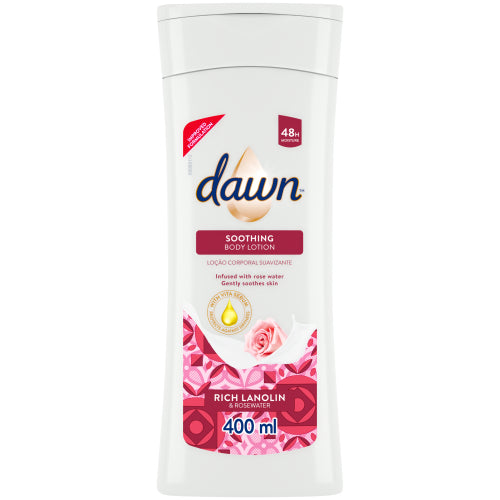 Dawn Soothing Rich lanolin Hand and Body Lotion 400ml
